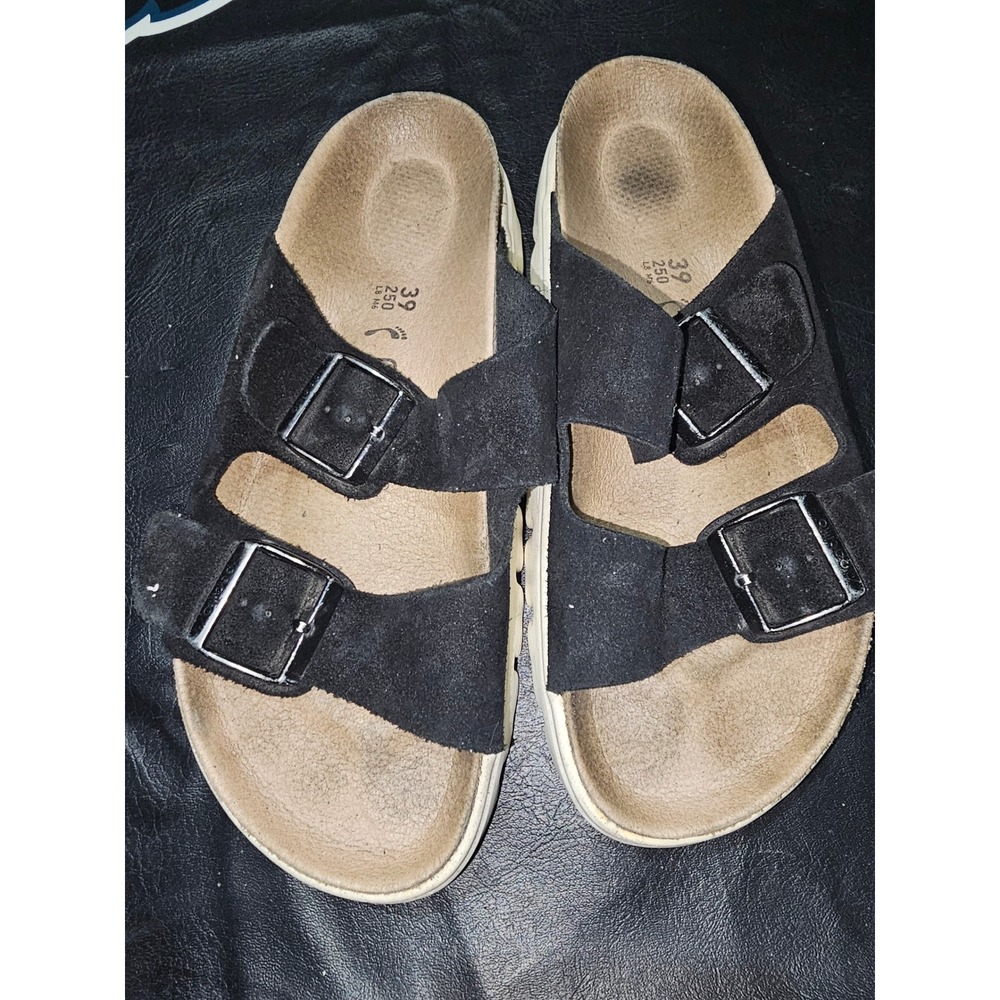 Birkenstock Papillio Black Arizona Chunky Sandals 39 Womens 8‎ Mens 6